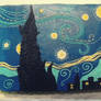 Starry Night Cake