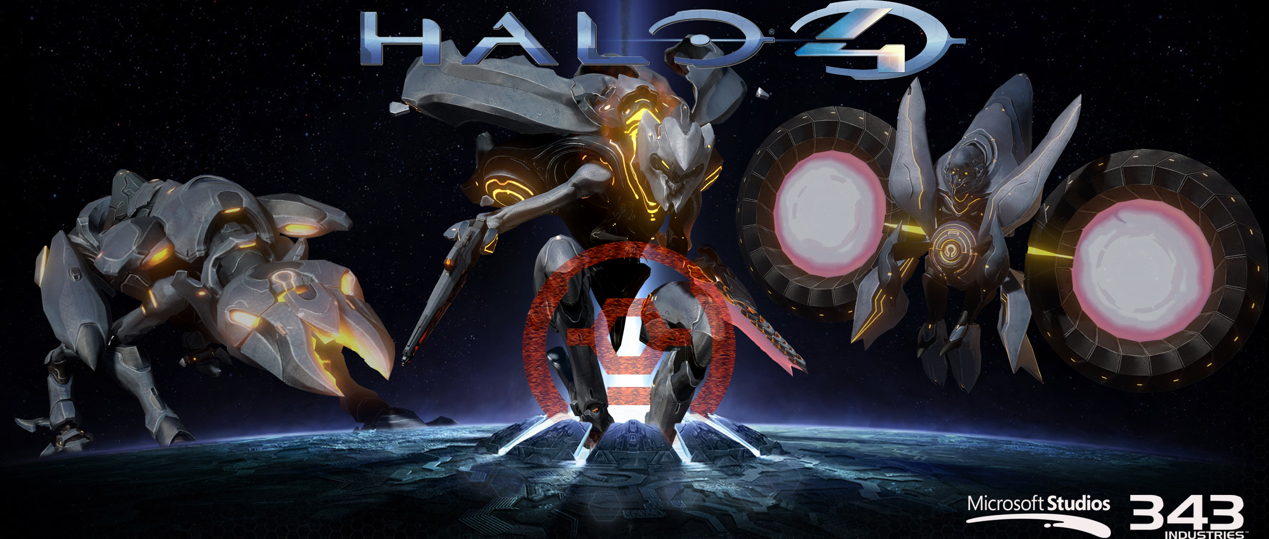 Halo 4 Prometheans cover