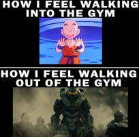 Going to the gym