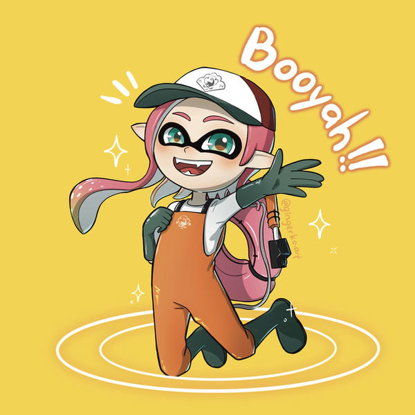 New salmon run outfit! by Gingerko on DeviantArt