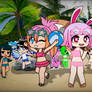 Gacha's Paradise: Gacha Triple Bikini Extravaga