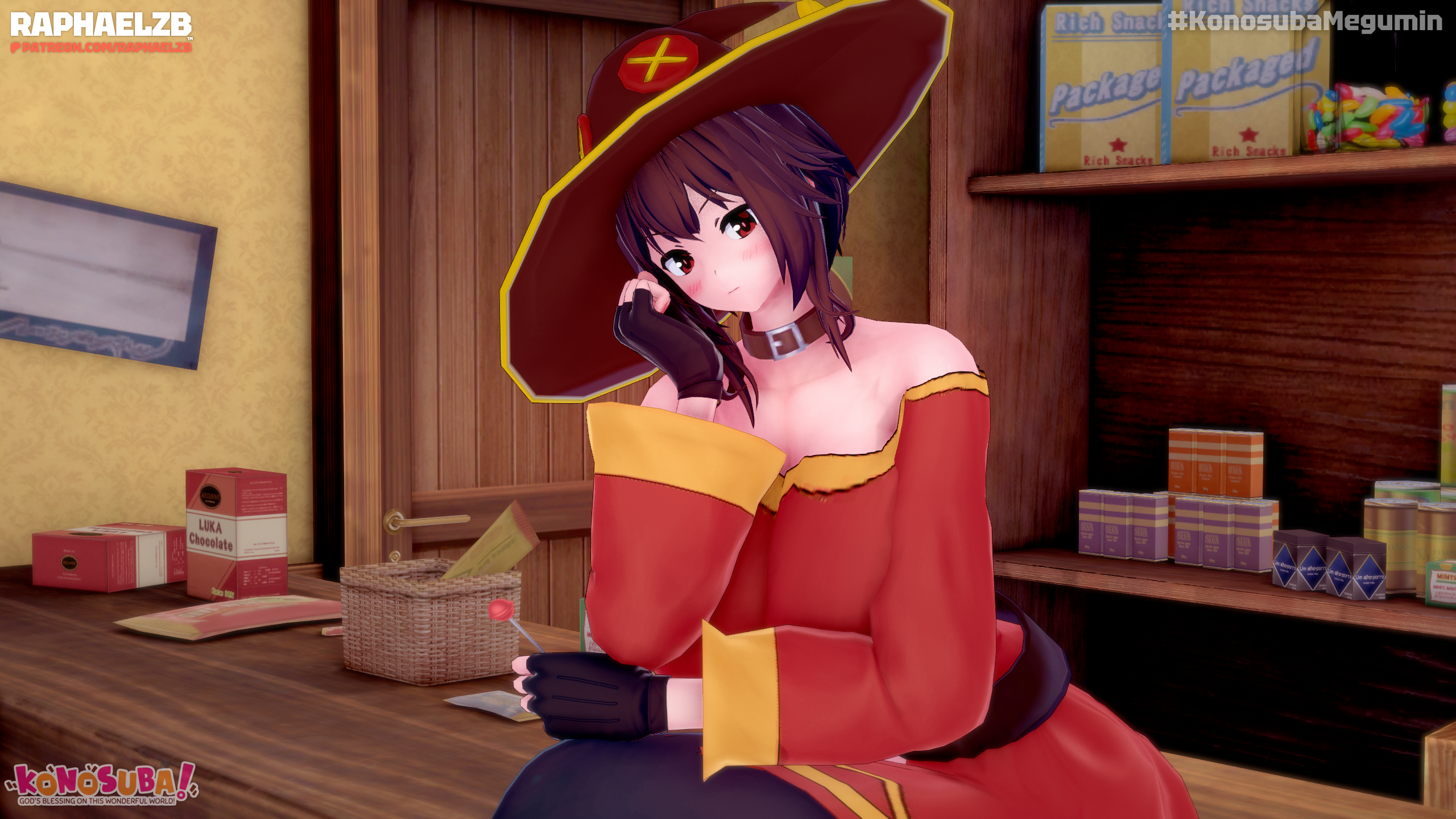 Megumin Scare Konosuba - Megumin by RaphaelZB on DeviantArt
