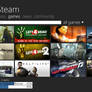 Steam Windows 8 Concept