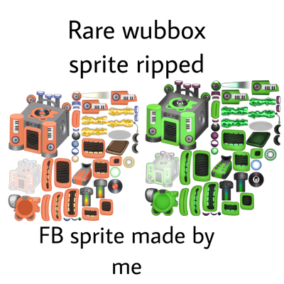 Someone named Autism (The Wubbox Enthusiast) on X: i have the sprites. all  of them. #epicwubbox #wubbox #rarewubbox  / X