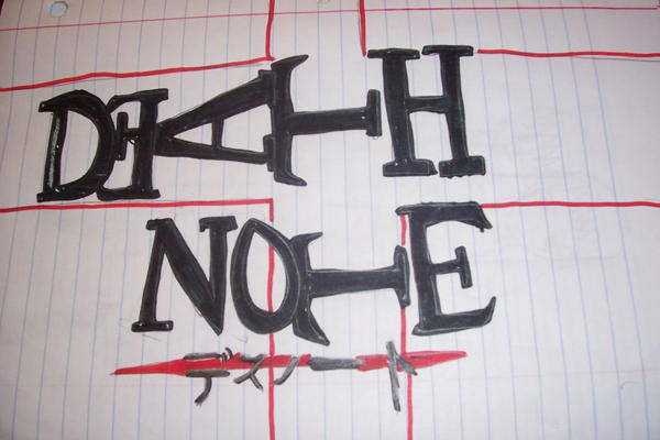 Death Note Title By Waterbender012 On DeviantArt