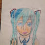 Hatsune Miku for the gazillionth time (sketch)