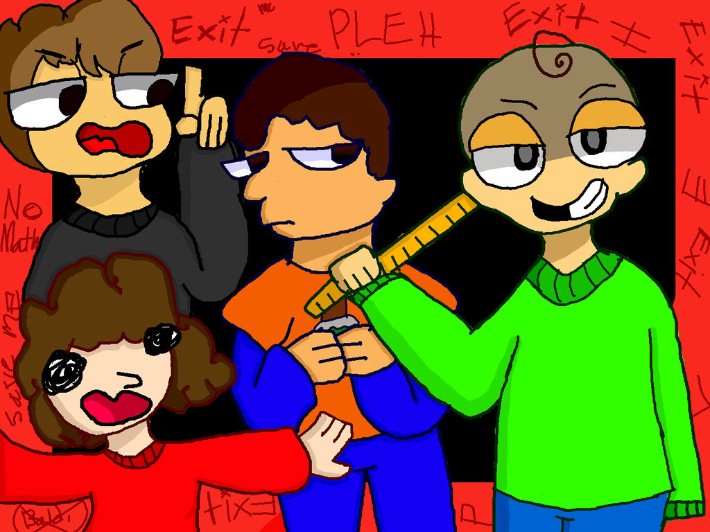 Baldi Community Baldi's Basics Crew ( Fanart ) by dasiythedemon on DeviantArt