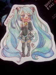 Hatsune Miku chibi drawing