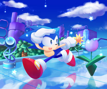 Sonic CD contest winner - Metallic Blue