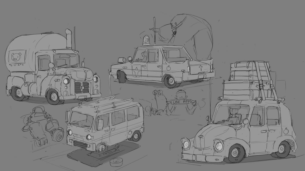 Designs 6 - Some Vehicles