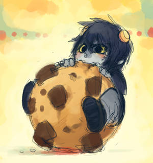 Karkat:Viciously Attack Cookie