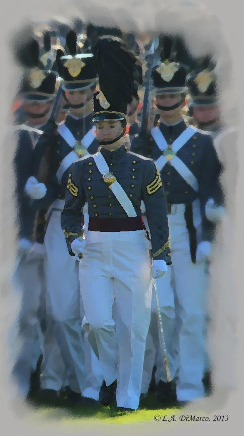 USMA cadets in military training exercises