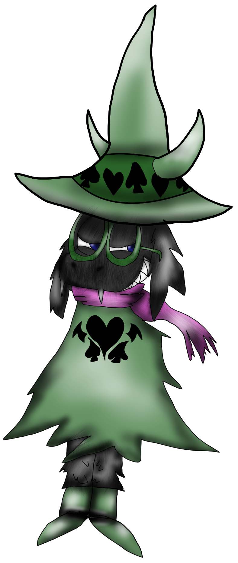 DR!Ralsei (CVJ Style) by BoiFahadLami on DeviantArt