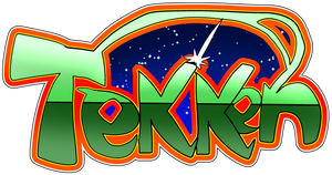 Tekken - Logo (Galaga~Galaxian Style)