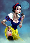 Snow White Tattoo by andre77rodrigues