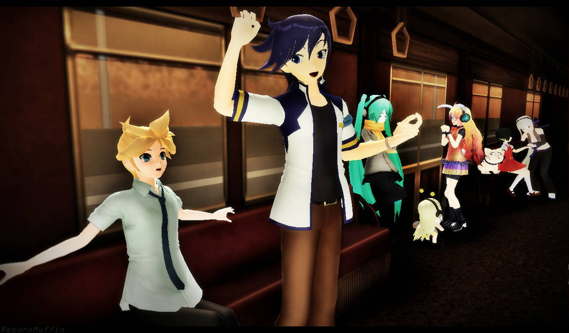 -MMD- Train Ride by WonderWhimsi on DeviantArt