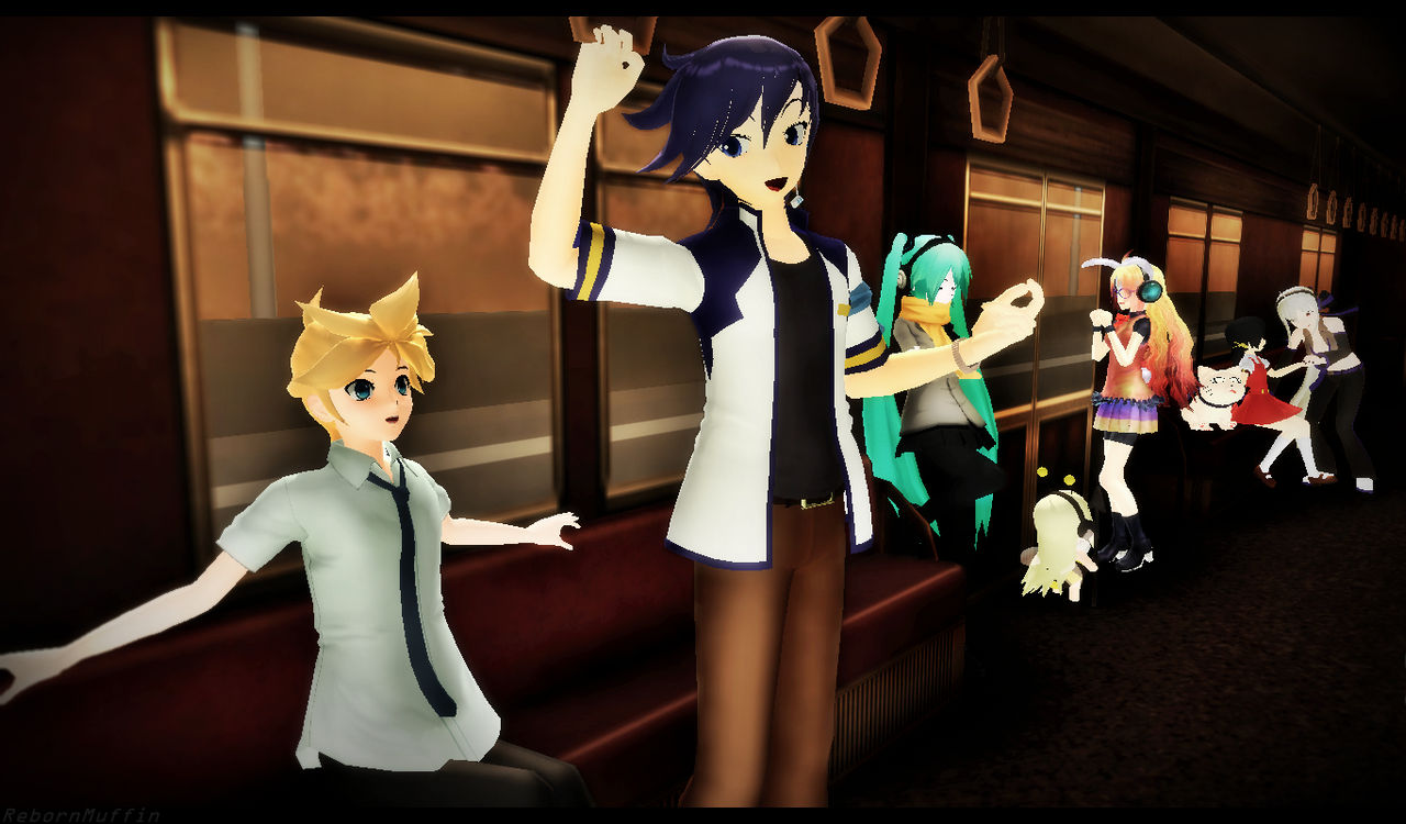 -MMD- Train Ride by WonderWhimsi on DeviantArt