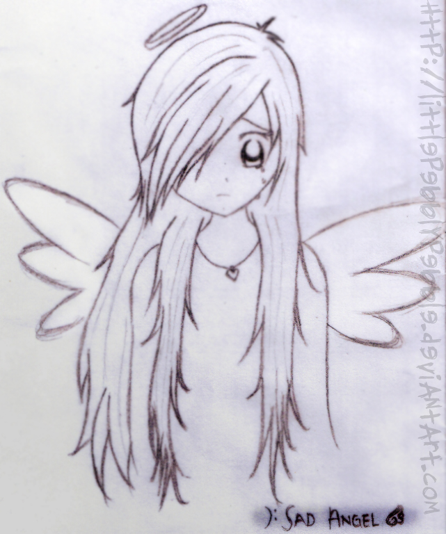 Sad Angel by littlepebblypebble on DeviantArt Sad Angel by littlepebblypebble on DeviantArt