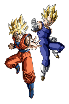 Goku and Vegeta