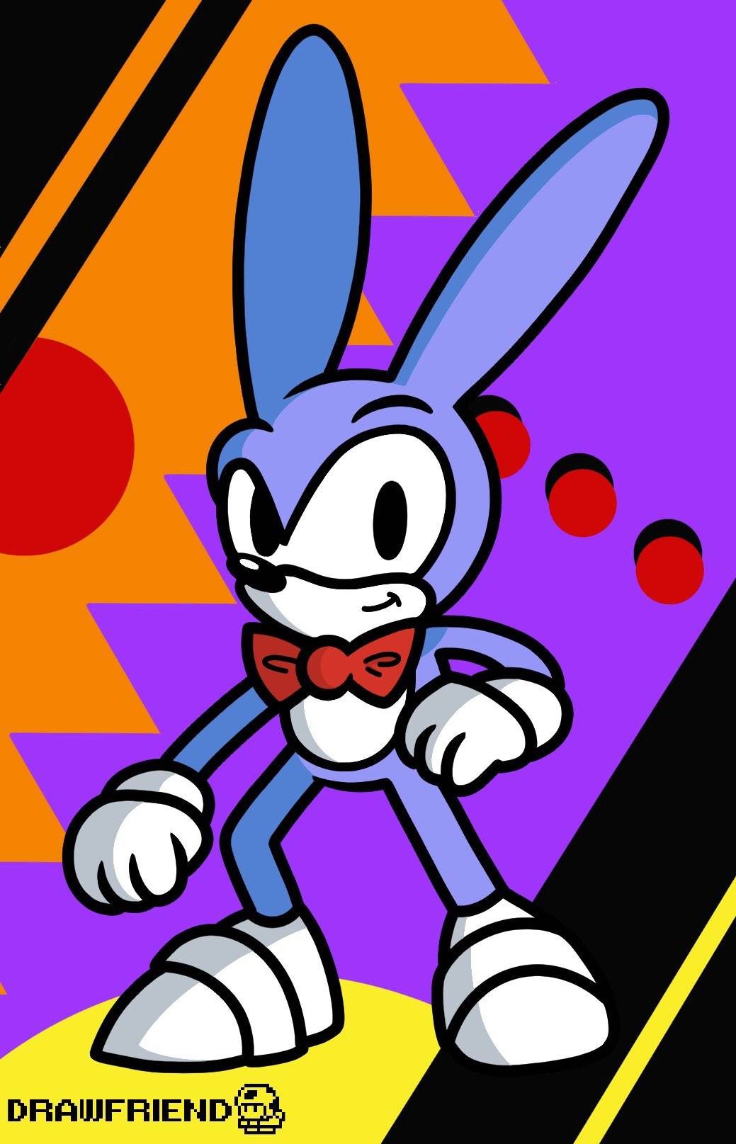 Sonic The Rabbit by Eon-X on DeviantArt