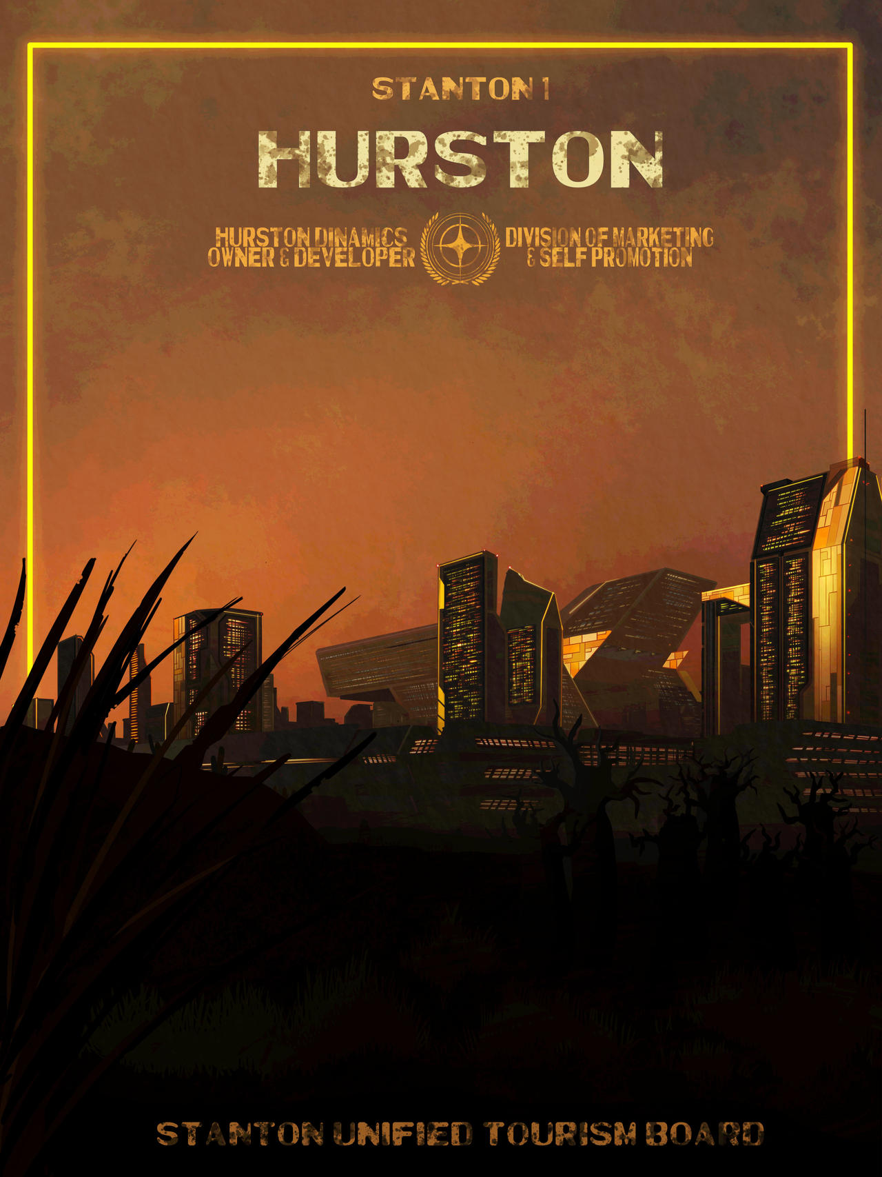 Star Citizen: Stanton 1 (Hurston) by Bittel2 on DeviantArt