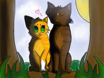 Squirrelflight and Bramblestar