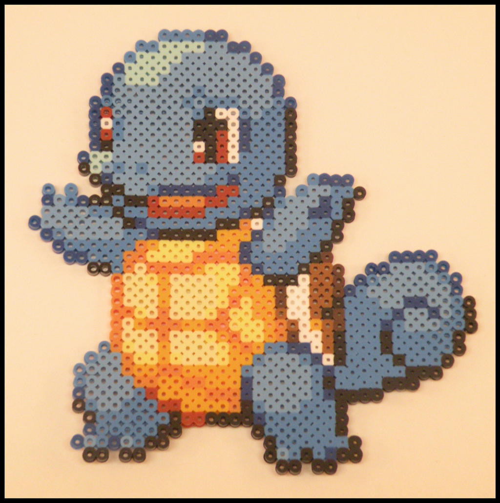 Pokemon Squirtle Perler Bead Sprite