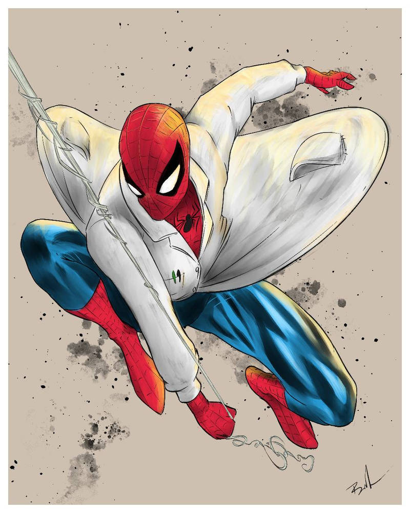 Spider Mand Lab Spiderman in a lab coat by YesNoxy on DeviantArt