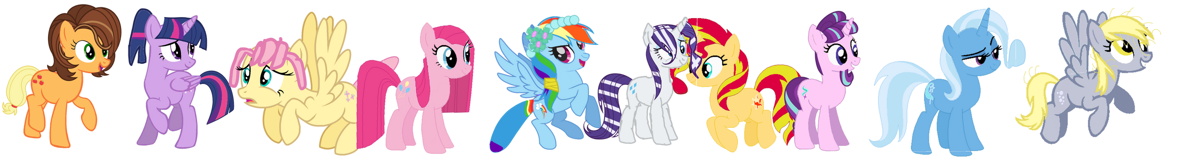 Mlp Rd Mane MLP mane 10 redraw by OliviaMLPFan on DeviantArt