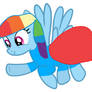 Rainbow dash Indian party show dress