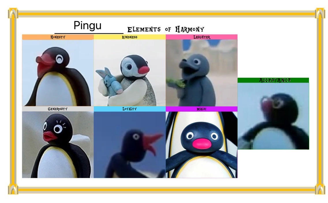 Pingu Magic Pingu elements of harmony by OliviaMLPFan on DeviantArt