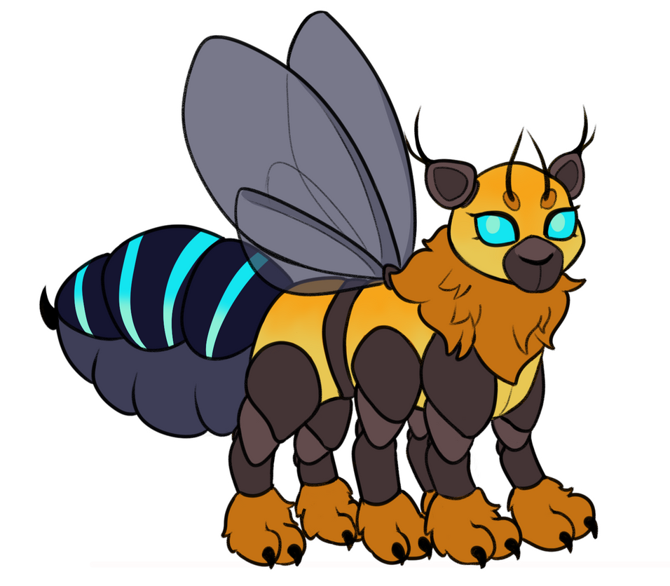 Bee Deviantart Style KIBBEE: Blue Banded Bee by GrimsbyGroveArchives on DeviantArt