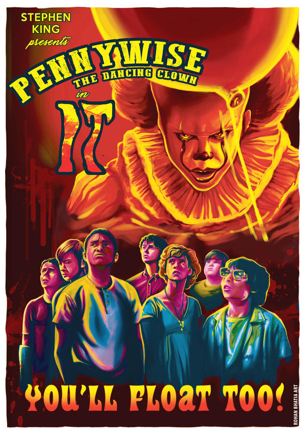 IT Movie Poster By Rohanbhatiaart On DeviantArt it-movie-poster-by-rohanbhatiaart-on-deviantart