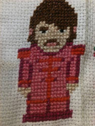 Mini, Srg. Peppers Ringo cross stitch