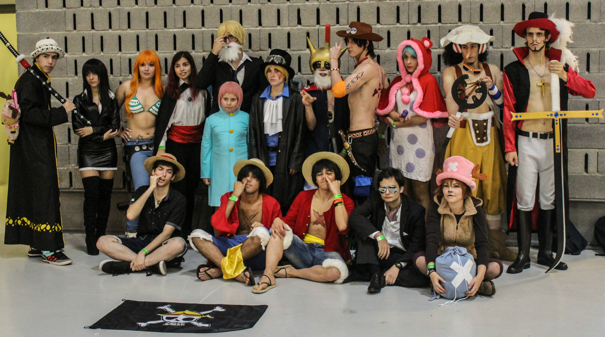 One Piece group from Portugal! Iberanime Opo 2015