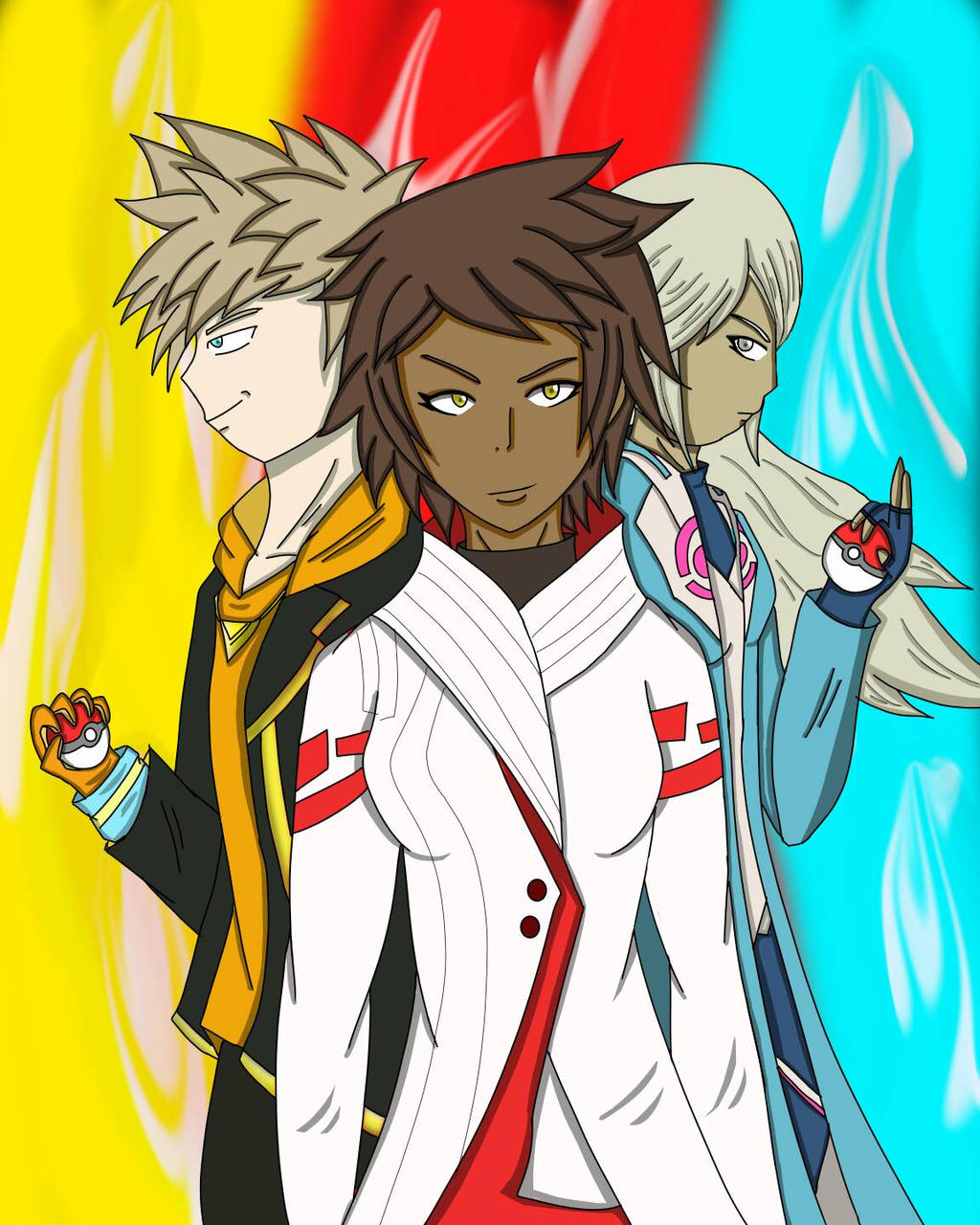 Pokemon Go Teams Fan-art by Darkvictor56 on DeviantArt