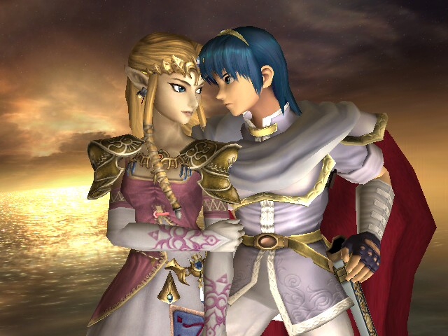 Marth and Zelda