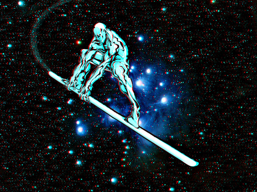 Silver Surfer in 3D