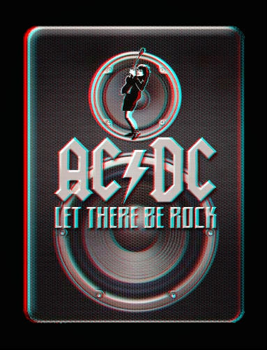 AC_DC 2D to 3D by Geosammy on DeviantArt