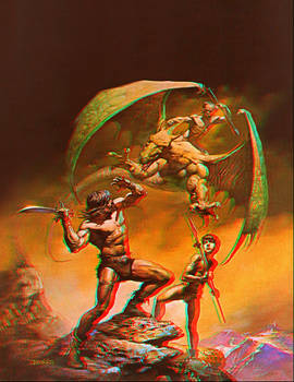 Conan of Aquilonia Anaglyph