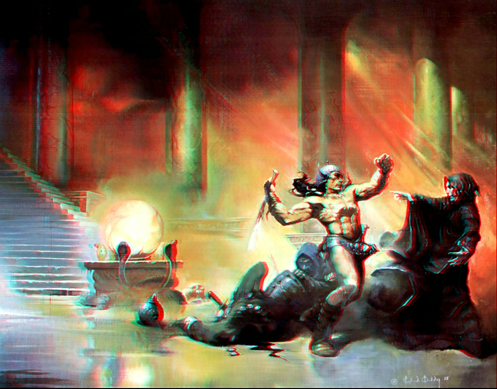 Chamber of Illusions Anaglyph