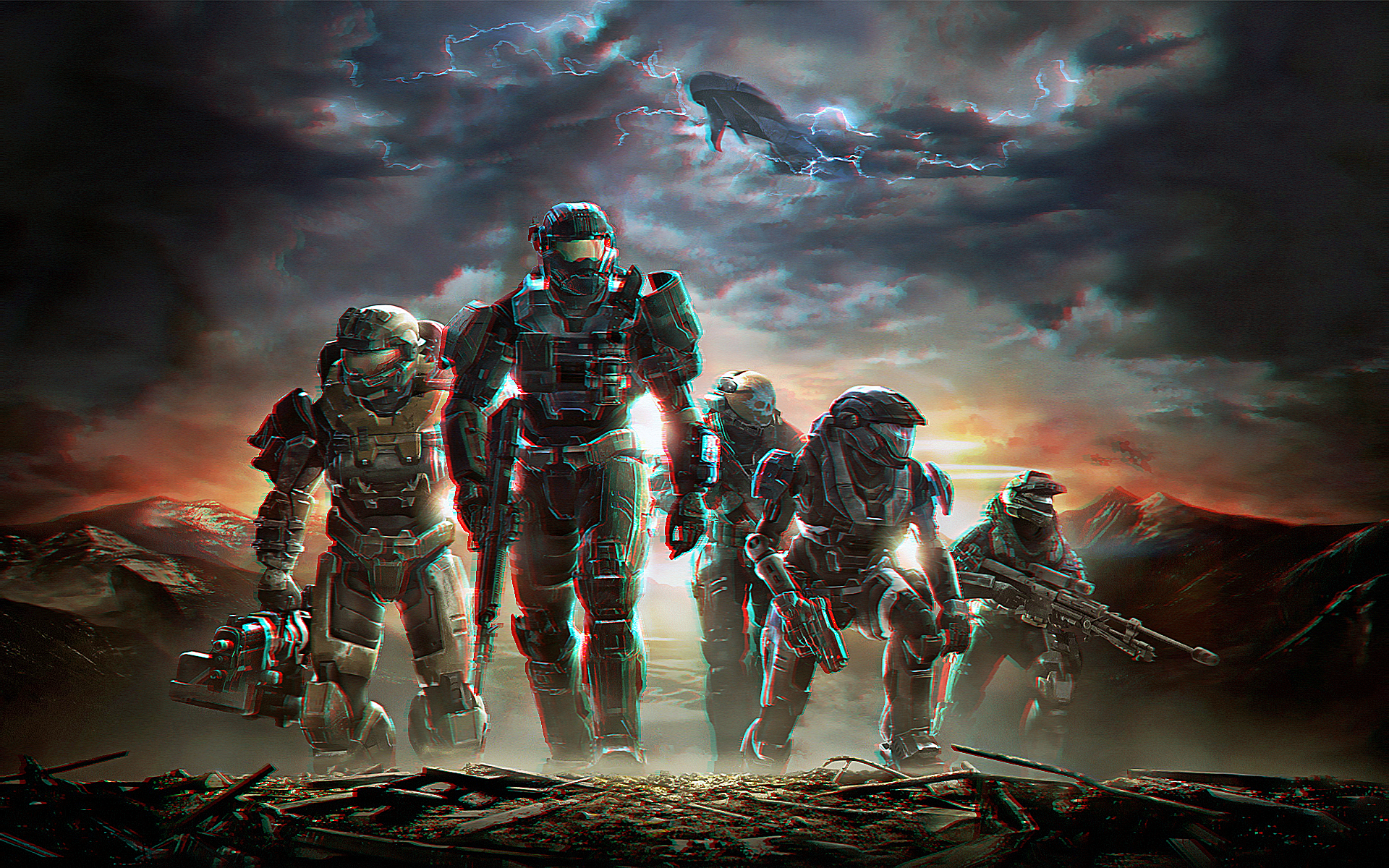 Halo Reach Anaglyph