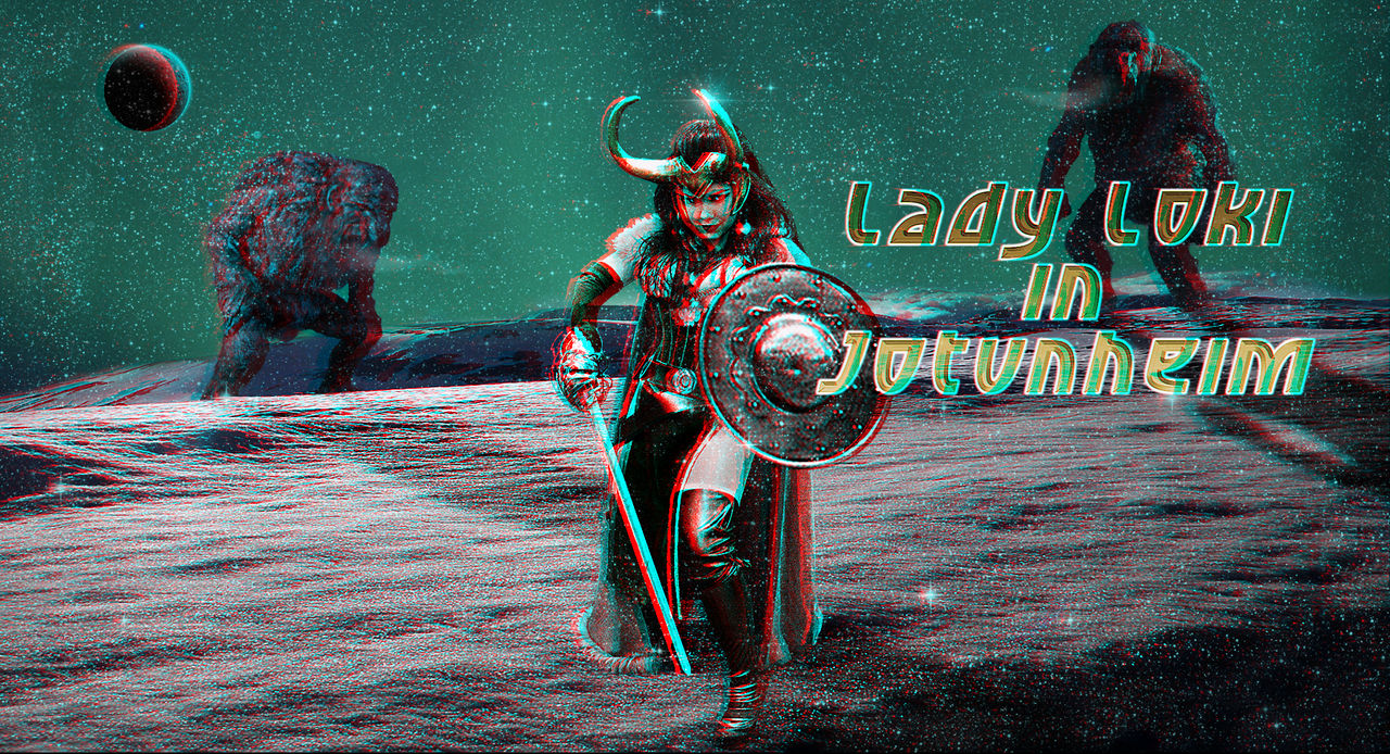 3D Lady Loki in Jotunheim