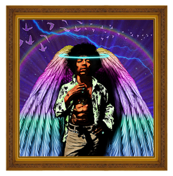 Jimi-Hendrix, Framed