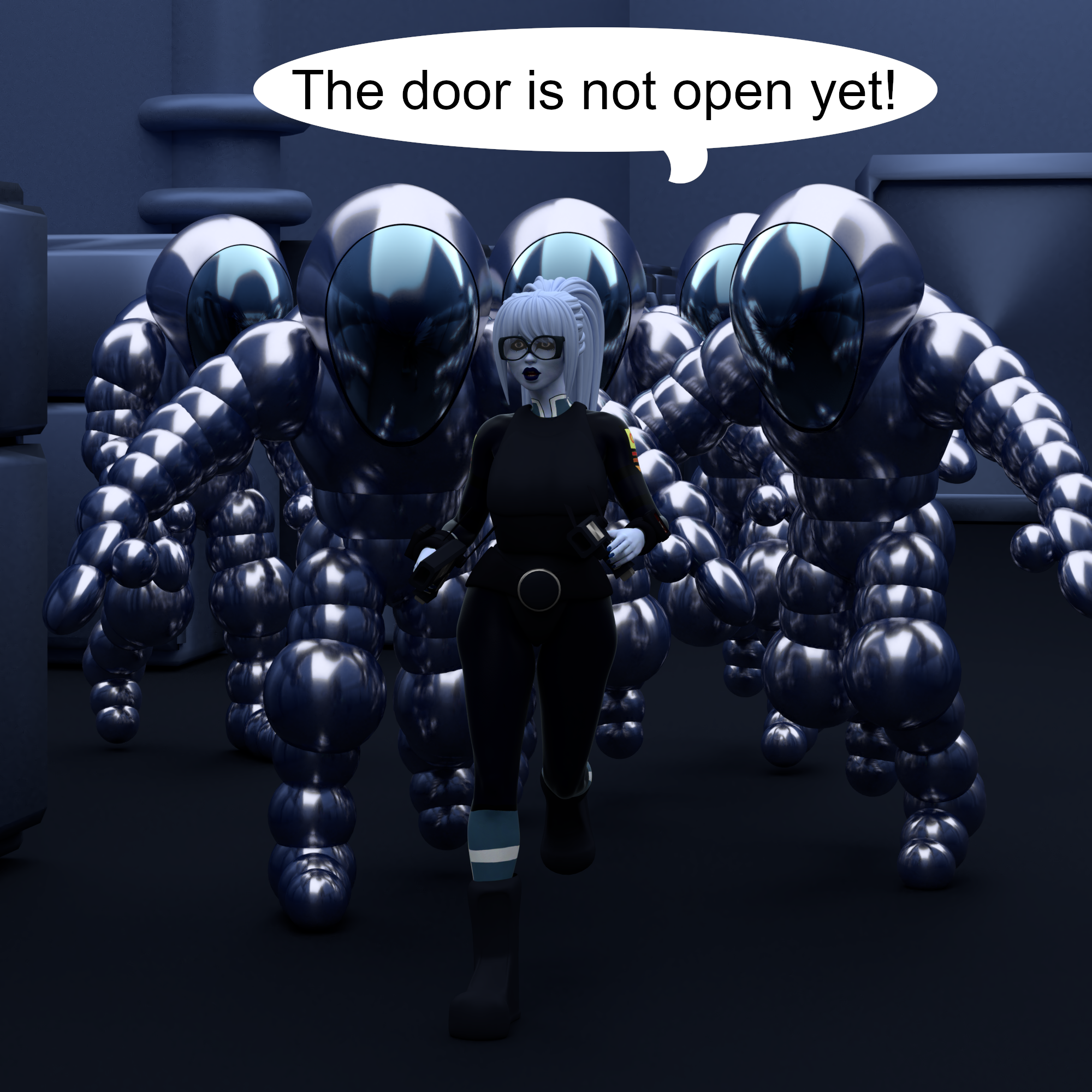 Moon Maiden Mission Blue Biolab Part Two (14)