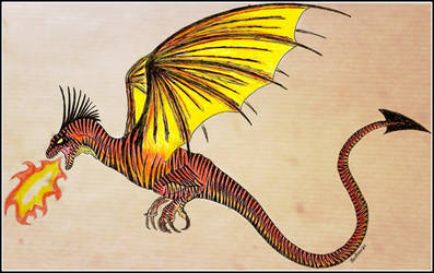 Dragon like a tiger