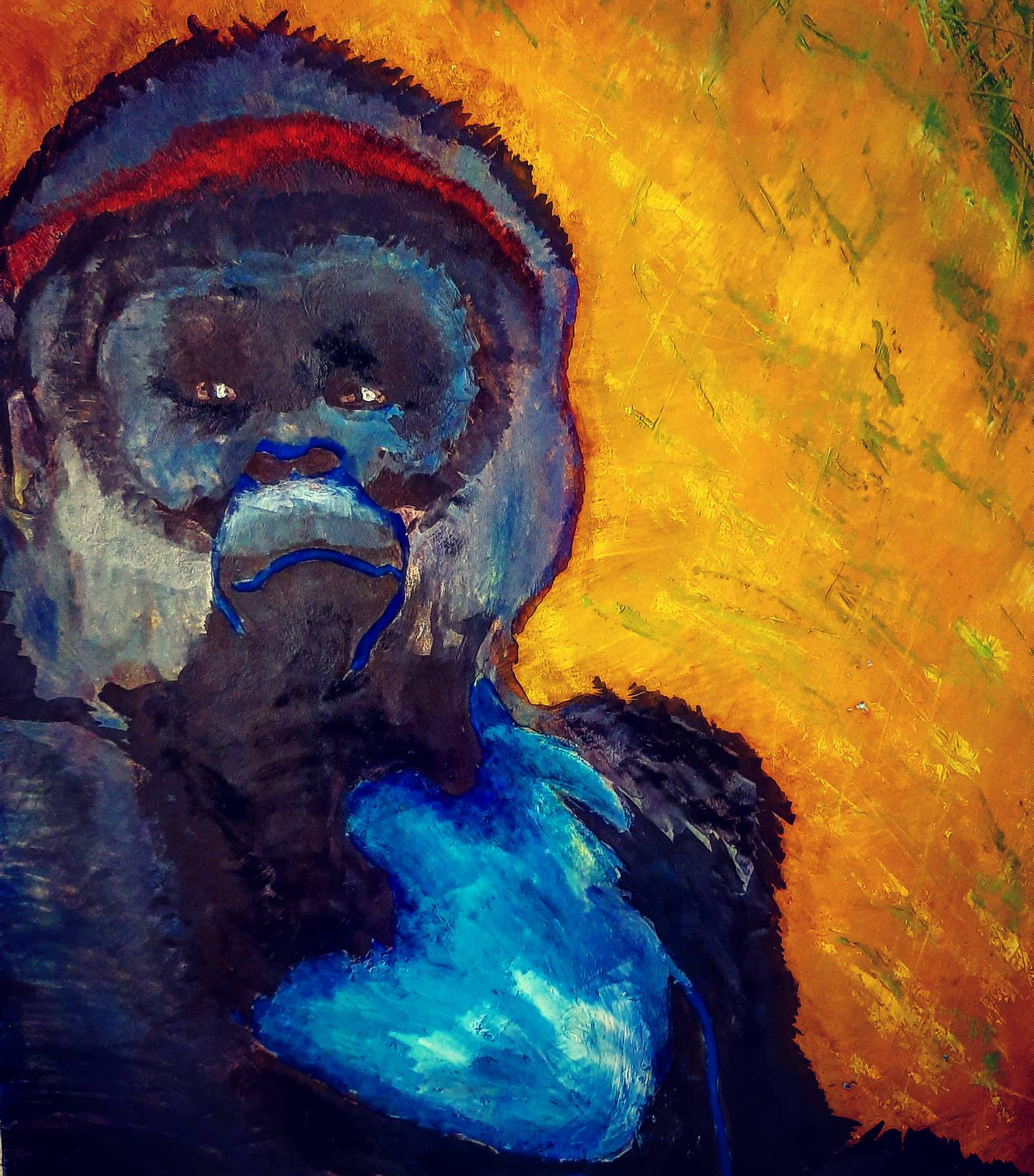 What are you thinking about? (Oil Painting)