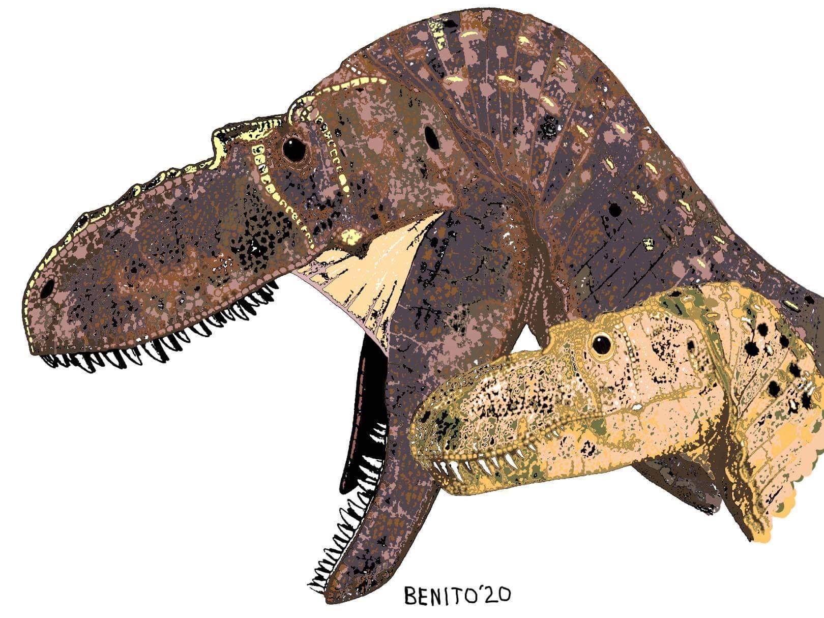 Albertosaurus Adult Juvenile (Digital Painting)