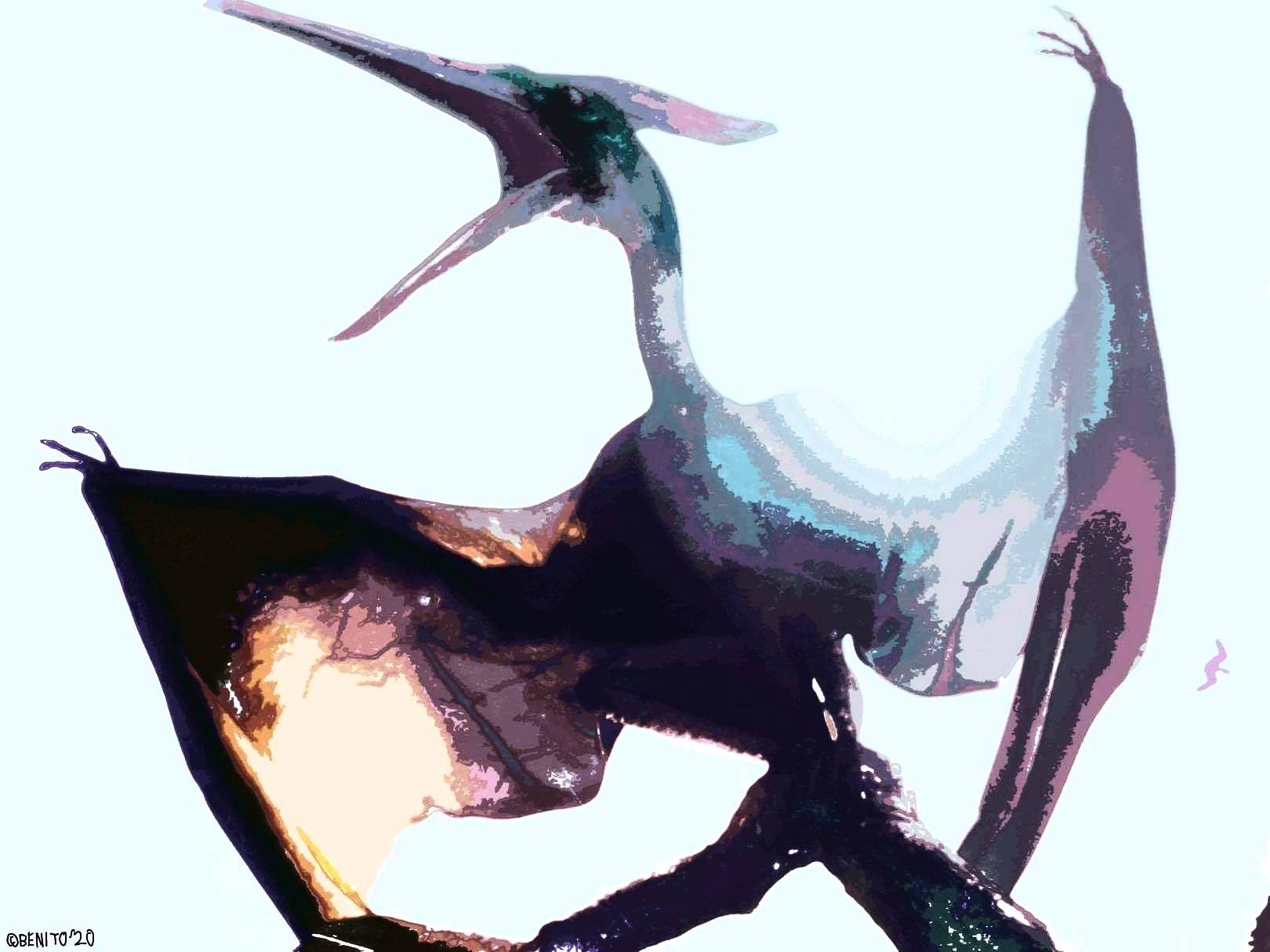Pteranodon Geosternbergia Silva (Digital Painting)