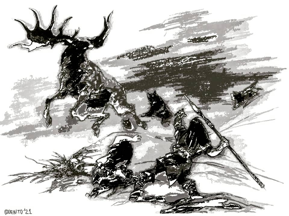Hunting (Digital Drawing)